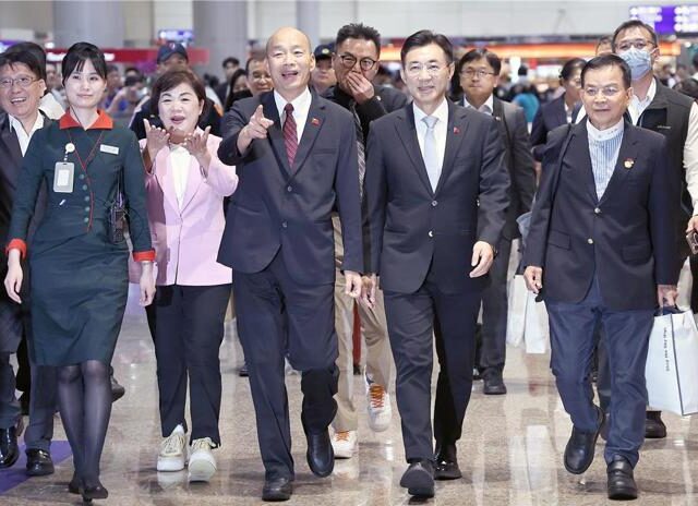 台灣新聞通訊社-韓國瑜高規格訪美 學者評「韓江路線」操作邏輯  4面向展現力道