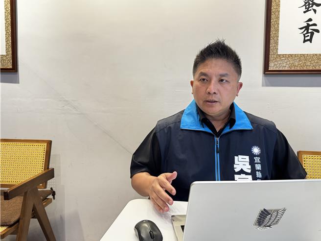台灣新聞通訊社-搶搭黃仁勳AI列車!吳宗憲喊「翻轉宜蘭走新路」力拚矽光子產業進駐宜科