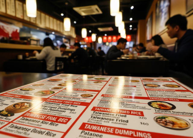 台灣新聞通訊社-日本餐廳「菜單一排台灣料理」 台人愣：根本沒吃過