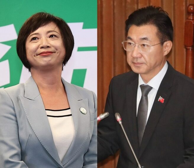 台灣新聞通訊社-藍綠對決 看好誰當選台中市長？2.7萬人網路投票結果太震撼