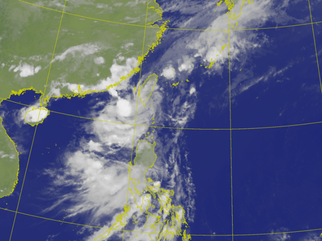 台灣新聞通訊社-雨用倒的！下周豪雨狂灌「紫到發白」 梅雨鋒面這天才趨緩