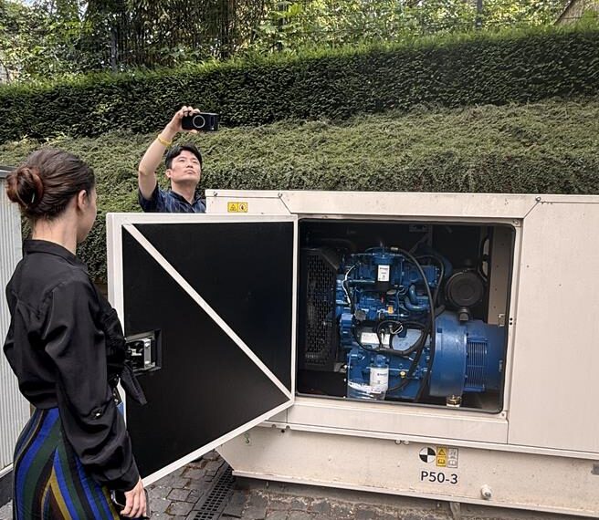 台灣新聞通訊社-無懼俄羅斯彈襲能源設施 烏克蘭 IT產業自建電力備援回到95%工作率