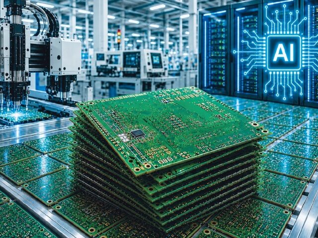 台灣新聞通訊社-抓到了！4檔受惠AI巨量需求高階PCB、新材料點火 下周這幾檔最關鍵