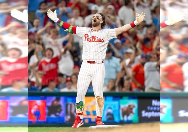 台灣新聞通訊社-MLB／舒瓦伯單局雙響砲加哈波生涯首度完全打擊　費城人15：3大勝大都會