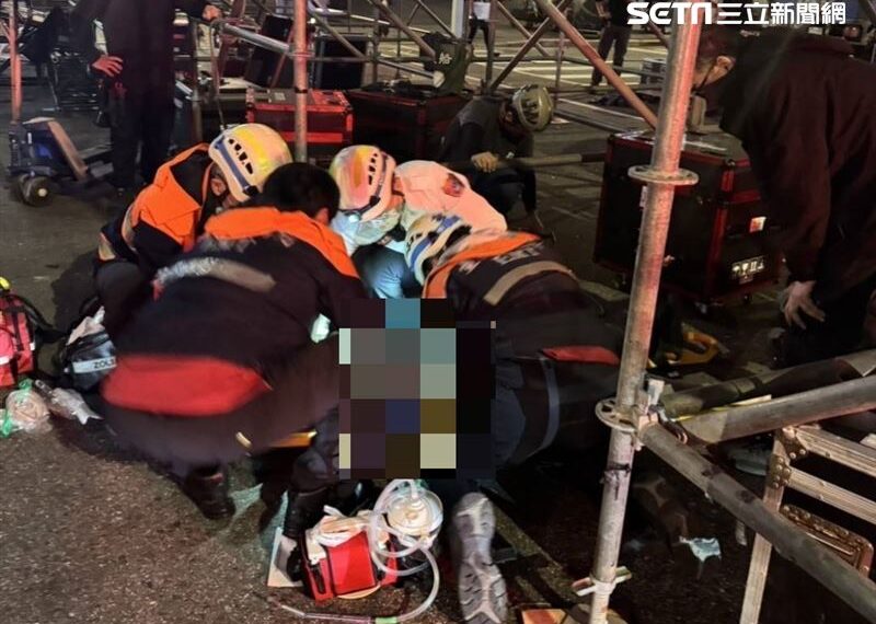 台灣新聞通訊社-北市跨年晚會舞台樂團主唱墜18公尺身亡　2包商判刑均緩刑2年罰8萬