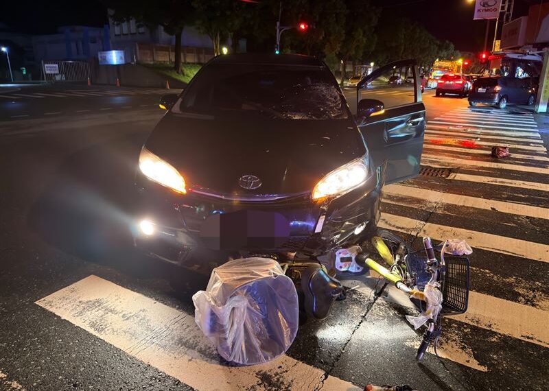 台灣新聞通訊社-花蓮死亡車禍!女遭撞飛「小腿斷肢」墜地亡 驚悚畫面曝