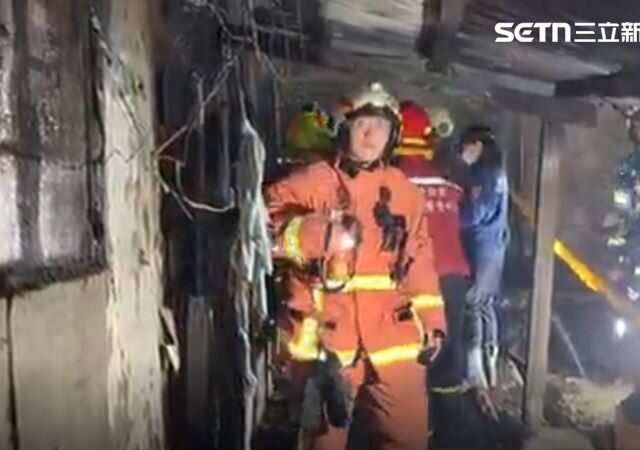 台灣新聞通訊社-新北死亡火災！家裡沒水電…7旬翁臥床「逃不出6坪空間」命喪火窟