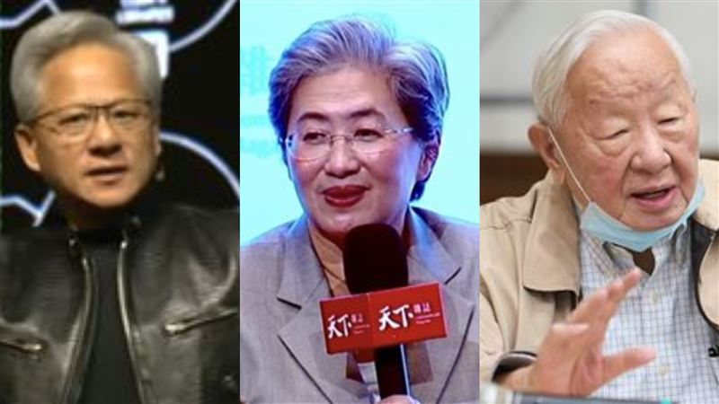 台灣新聞通訊社-台灣3天才稱霸AI！韓媒狂讚黃仁勳、蘇姿丰 曝輝達下站急奔南韓