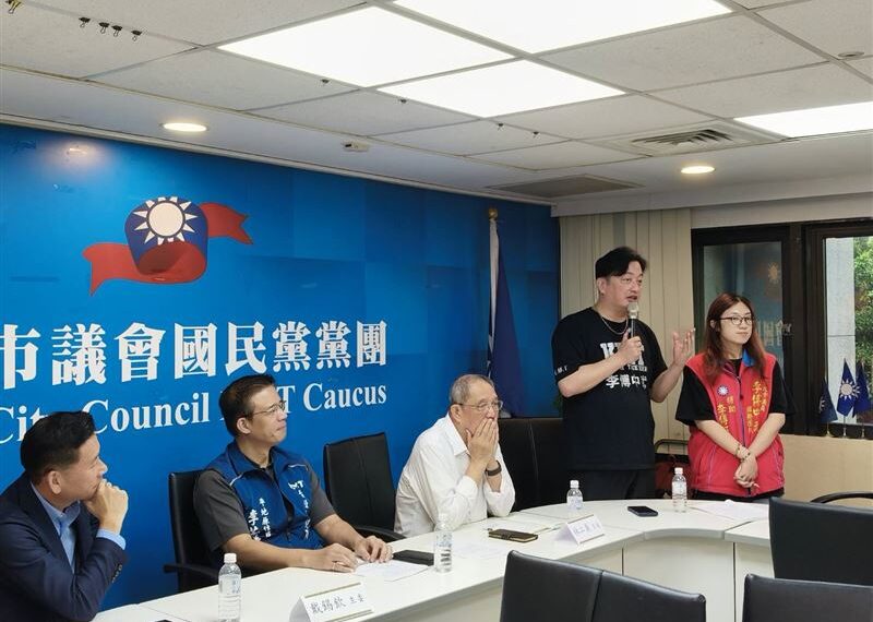 台灣新聞通訊社-李傅中武涉詐千萬交保棄連任!國民黨徵召女兒李傅鈺婷參選北市議員