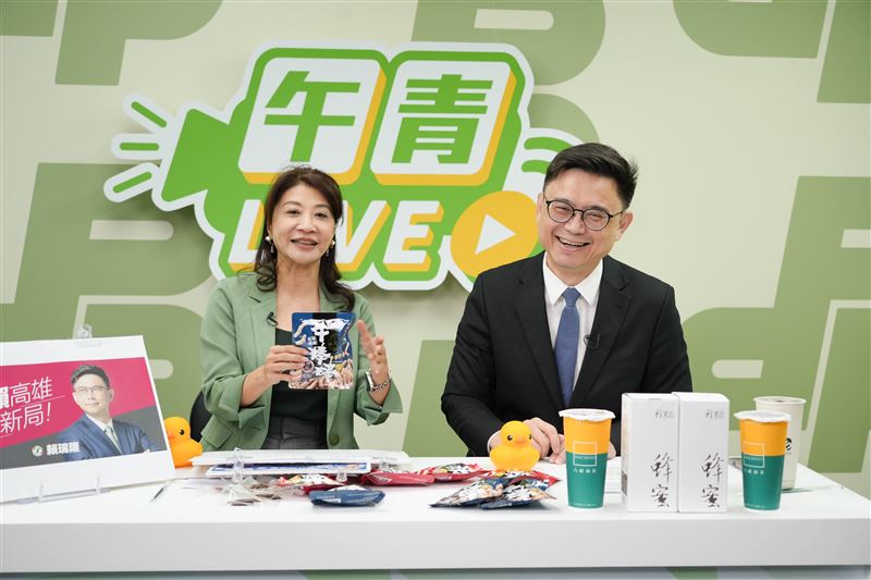 台灣新聞通訊社-批柯志恩卡高雄發展「有能量卻推傅崐萁」　賴瑞隆：未來怎幫高雄發聲？