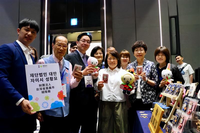 台灣新聞通訊社-「嘉義式感性」席捲釜山！嘉市觀光推介會「木都」魅力驚艷韓國