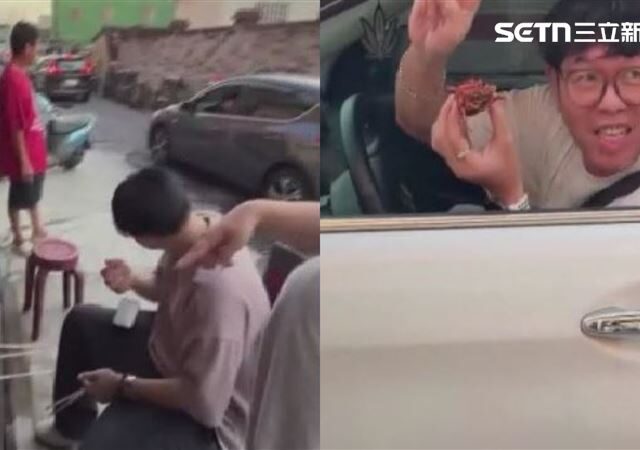 台灣新聞通訊社-東石煙火塞車路現「烤肉得來速」　佛心居民免費送