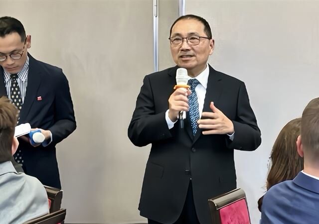 台灣新聞通訊社-侯友宜芝加哥見美方政商代表：盼深化台美智慧製造與供應鏈合作