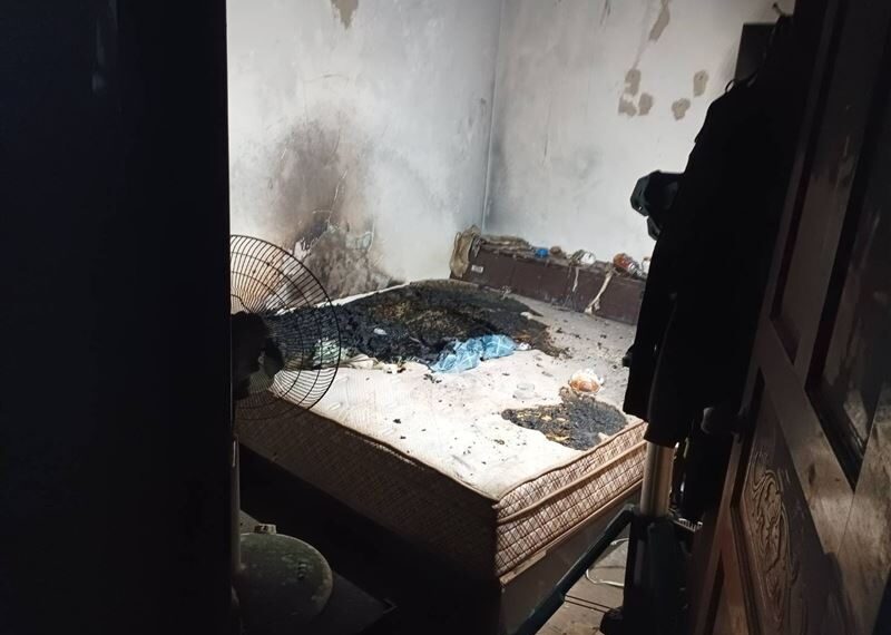 台灣新聞通訊社-快訊／新店夫妻口角爆吵怒燒床墊　火勢撲滅雙雙送醫