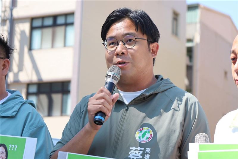 台灣新聞通訊社-柯志恩緊咬賴瑞隆！？綠參選人批民調有問題：「國民黨委託」5字被刪除
