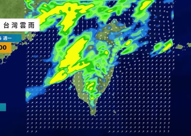 台灣新聞通訊社-雨彈狂炸中南部！「這天」全台放晴飆35度高溫　端午連假天氣曝