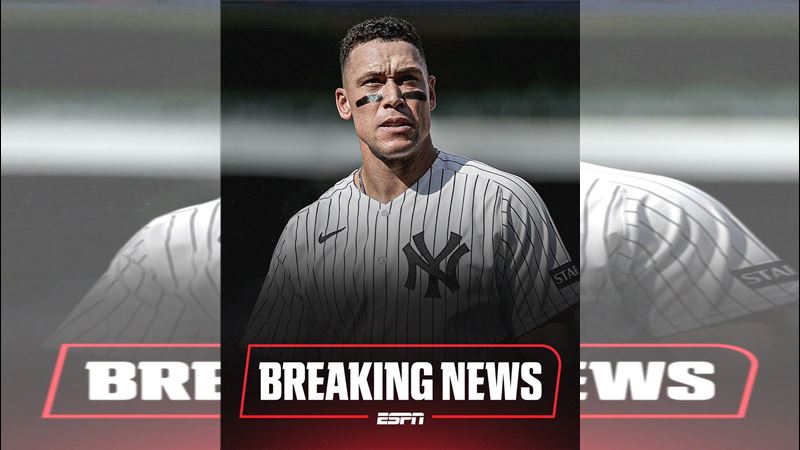 台灣新聞通訊社-MLB／洋基慘了！賈吉肋骨骨折無限期缺席　等4至6週才決定回歸時程