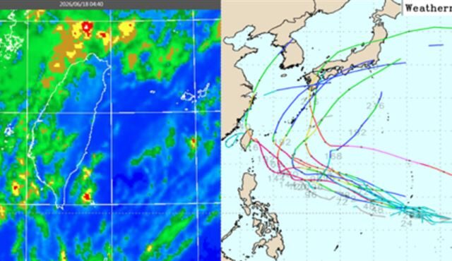 台灣新聞通訊社-端午連假全台飆38度熱爆！下週迎最後一波梅雨　熱帶擾動「侵台機率曝」