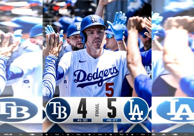 台灣新聞通訊社-MLB／大谷翔平6局失4分退場秒代打　佛里曼2分砲解套敗投！道奇橫掃光芒