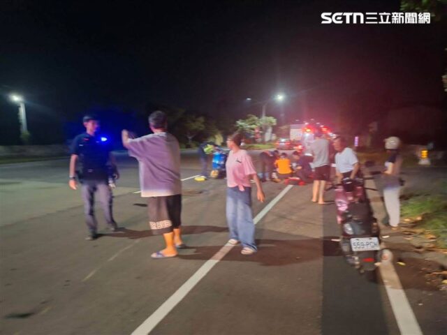 台灣新聞通訊社-台南男騎車「流浪狗竄出」重摔倒地OHCA　送醫搶命仍宣告不治