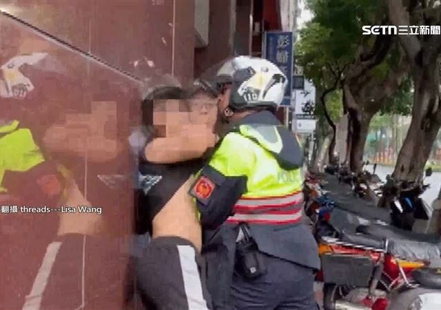 台灣新聞通訊社-又是你！通緝犯逃半月又撞警　遭警民合作壓制
