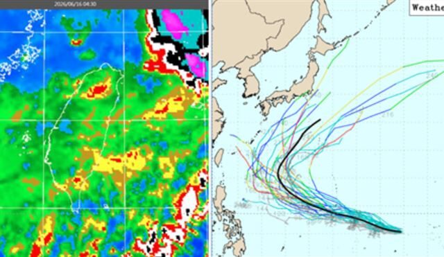 台灣新聞通訊社-雨再下2天！端午節連假全台好天氣　熱帶擾動發展中「大迴轉路徑曝」