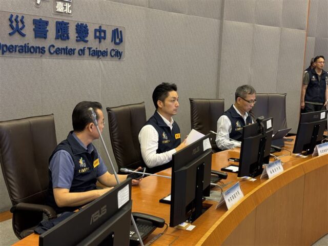 台灣新聞通訊社-內湖淹水！蔣萬安：雨下到傍晚「若需要疏散撤離即刻處理」