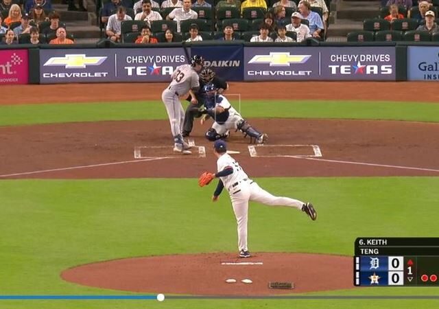 台灣新聞通訊社-MLB／招牌橫掃球太會跑　鄧愷威首局飆3K！但滿壘丟到人掉分
