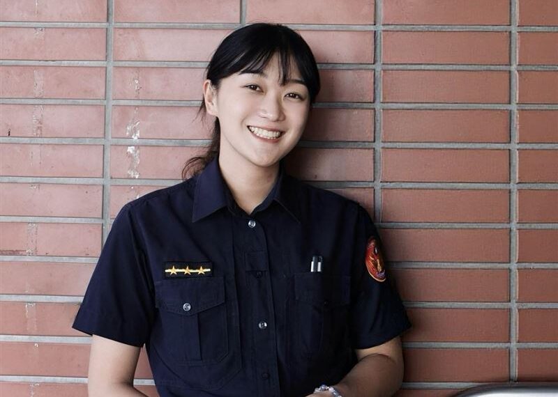 台灣新聞通訊社-正妹女警「辭職選里長」喊拚到底 萬人讚:年輕不是缺點