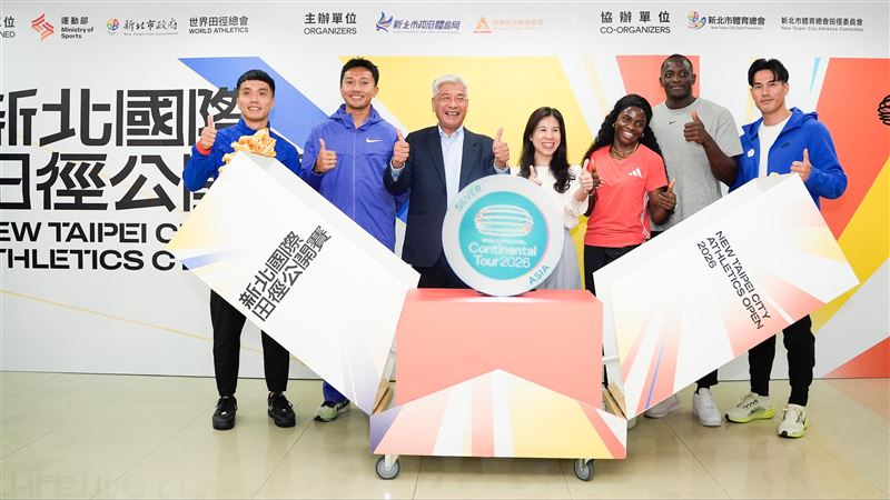 台灣新聞通訊社-新北田徑公開賽晉升銀標　21國好手齊聚！爭奪名古屋亞運參賽門票