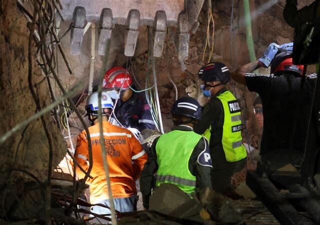 台灣新聞通訊社-委內瑞拉雙強震增至589死　外國救援隊伍陸續抵達