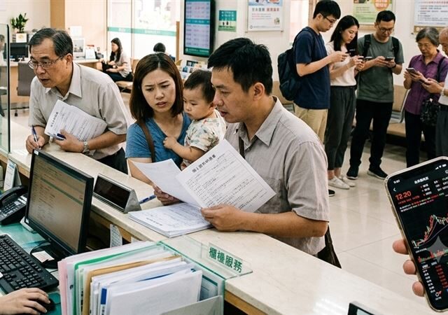 台灣新聞通訊社-借錢衝股市？台灣「雙貸族」破42萬人創高　數據顯示人數還在暴衝