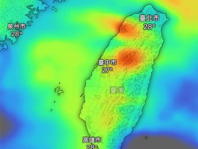 台灣新聞通訊社-豪雨還沒下完！「今晚起降雨範圍再擴大」