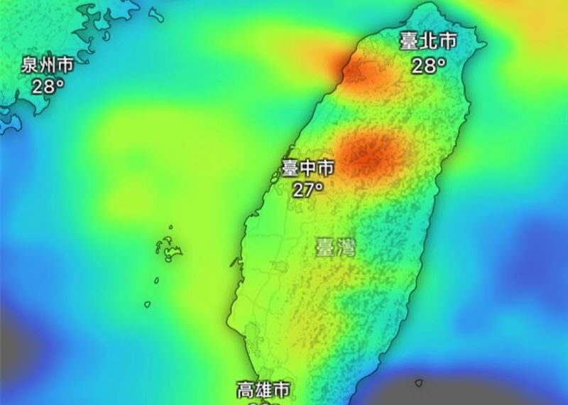 台灣新聞通訊社-豪雨還沒下完！「今晚起降雨範圍再擴大」