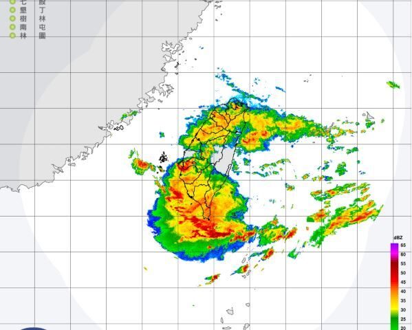 台灣新聞通訊社-全台19縣市豪大雨！桃園平鎮、中壢淹一片　網哀號：想放假