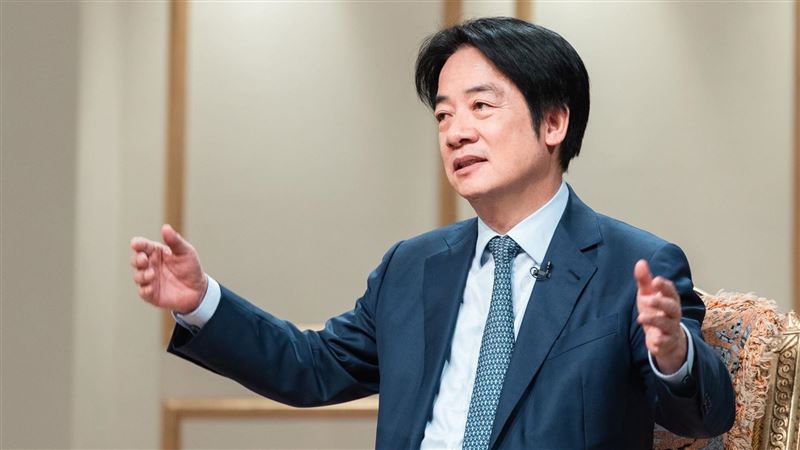 台灣新聞通訊社-賴清德：台灣永遠不能放棄　因為放棄就被中國併吞