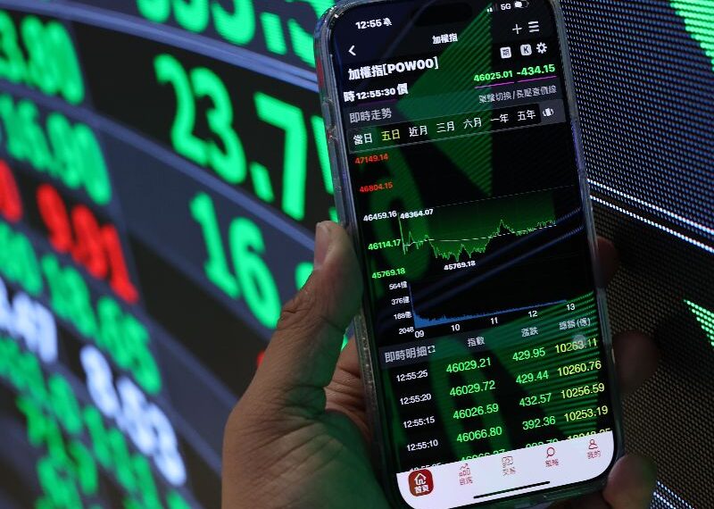 台灣新聞通訊社-台股火熱5月成交量週轉率逾2成 定期定額衝破300億