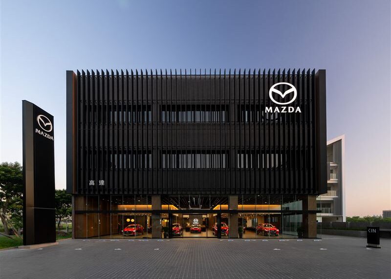 台灣新聞通訊社-魂動美學進化!台中MAZDA旗艦中心顛覆傳統展間