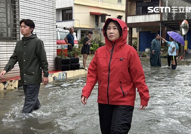 台灣新聞通訊社-周春米：屏東住屋淹水50公分以下　補助1萬元