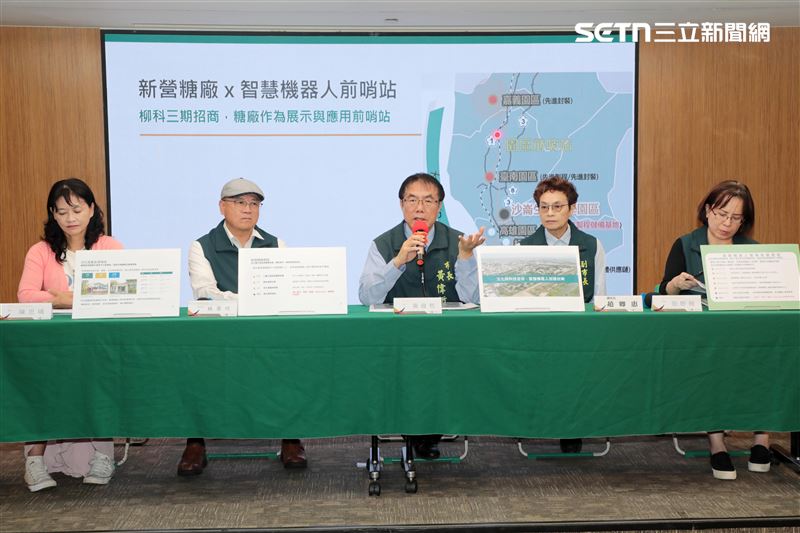 台灣新聞通訊社-老糖廠大變身!新營糖廠轉型「AI機器人基地」 黃偉哲揭溪北新佈局