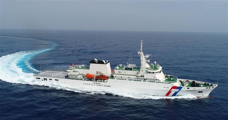 台灣新聞通訊社-海巡雲林艦變身海上音樂廳　布袋青少年交響樂團7日登艦演出