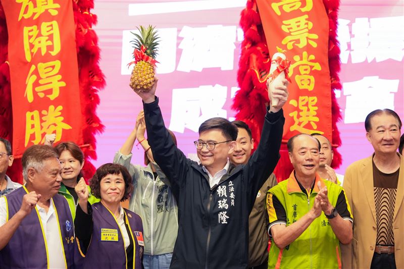 台灣新聞通訊社-同濟會後援會成立！賴瑞隆喊高雄一定贏：我是唯一能延續陳其邁的人選
