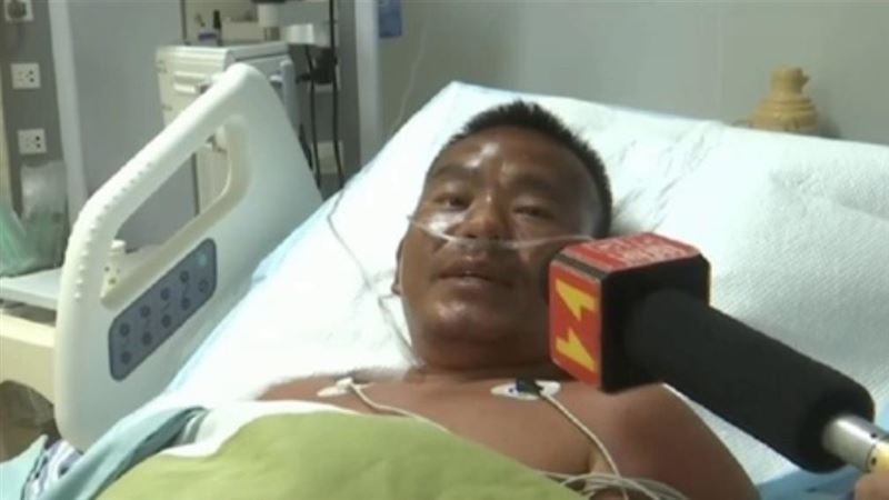 台灣新聞通訊社-男落海漂流7天6夜！全身曝曬潰爛流膿苦撐　「生吞80隻螃蟹」奇蹟獲救