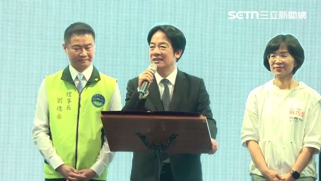 台灣新聞通訊社-賴清德力挺蘇巧慧！誤將水獺媽媽說成海獺　蘇巧慧笑回：都很可愛