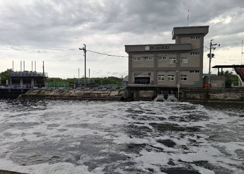 台灣新聞通訊社-台南局部地區累積雨量逾100毫米　抽水11萬公噸
