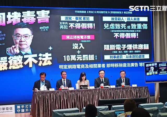 台灣新聞通訊社-政院重拳打擊毒駕！修法增訂累犯不得假釋　殺人與兒虐重刑犯也禁假釋