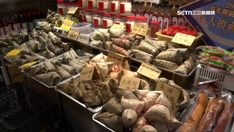 台灣新聞通訊社-名粽集散地！端午前夕　南門市場名店湧人潮