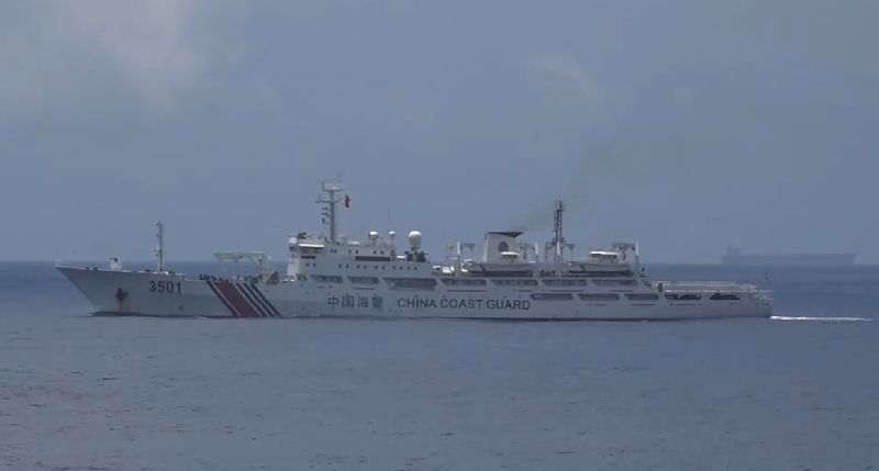 台灣新聞通訊社-海警遭驅離提統一　海巡：行為證明中國和平是騙局