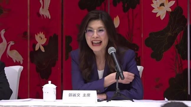 台灣新聞通訊社-鄭麗文讚習手「柔軟像雲朵」中國也要禁 微博屏蔽「雲朵」關鍵字