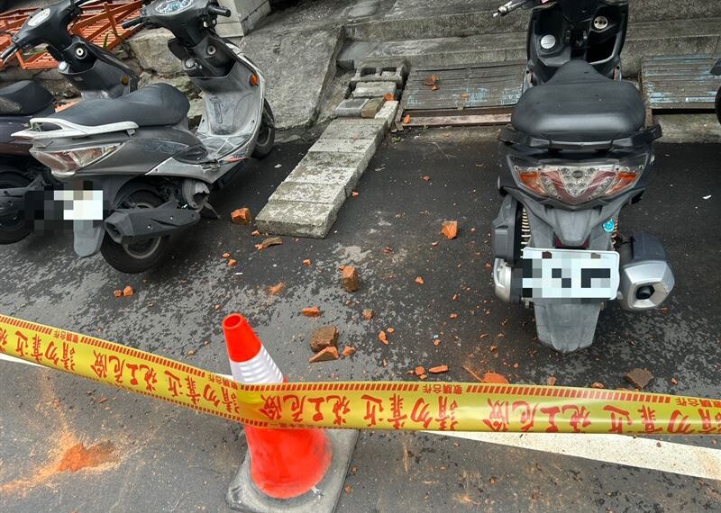台灣新聞通訊社-天降橫禍!三重恐怖男8樓隨機丟磚塊 9歲男童路過衰遭砸傷